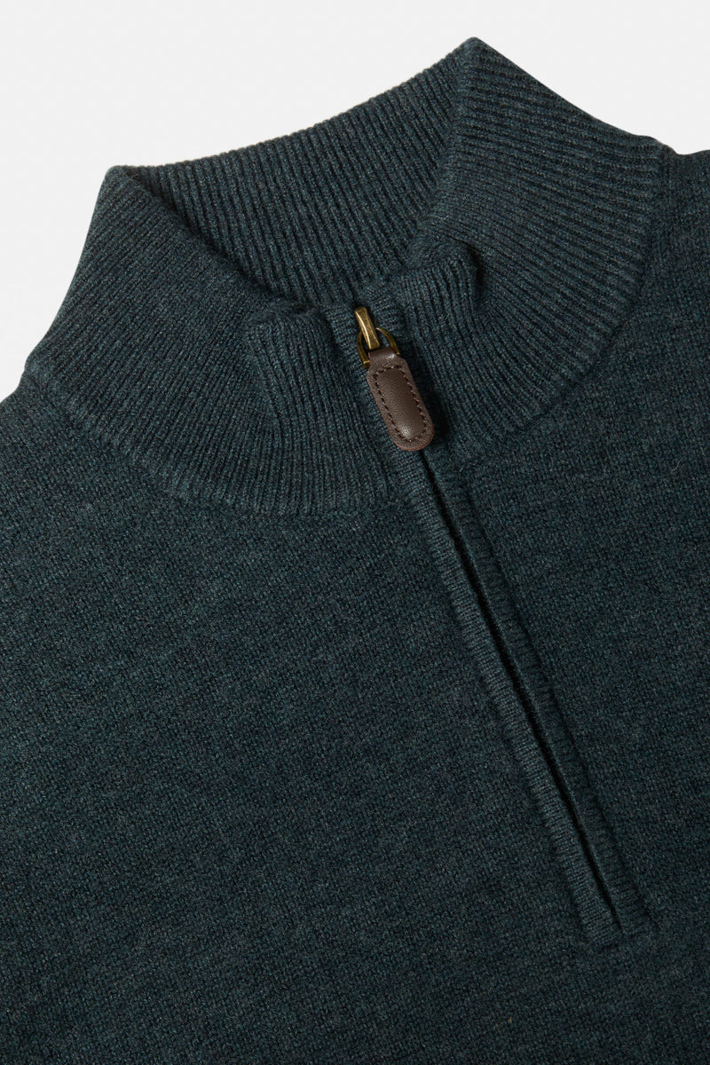 Franco Teal Qtr Zip