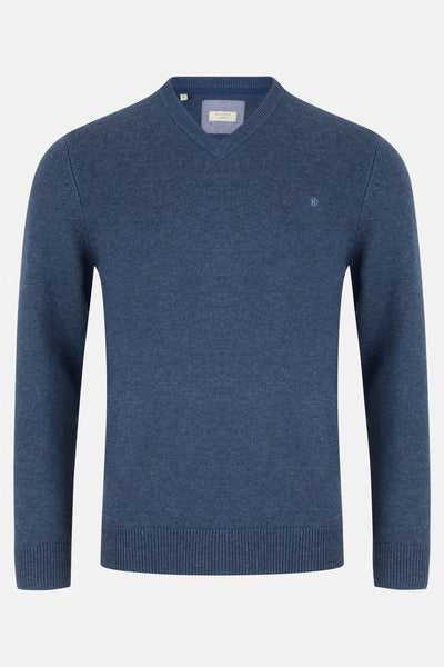 Franco Indigo V_Neck