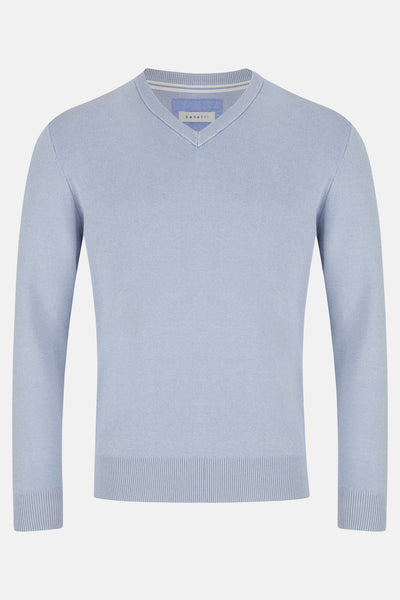 Benetti Gale Sky V- neck Sweater