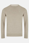 Gale Sand Crew Neck Sweater By Benetti Menswear