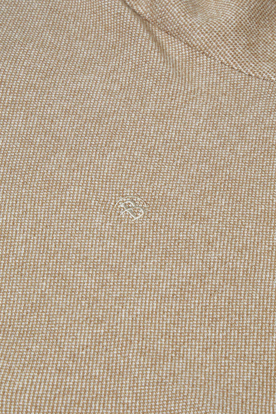 Gale Sand Quarter Zip by Benetti Menswear