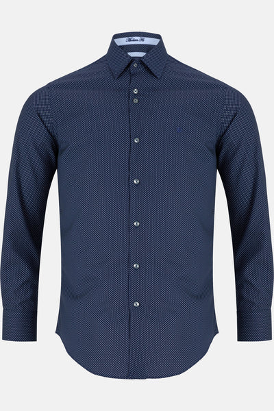 Gangers Navy Benetti Shirt