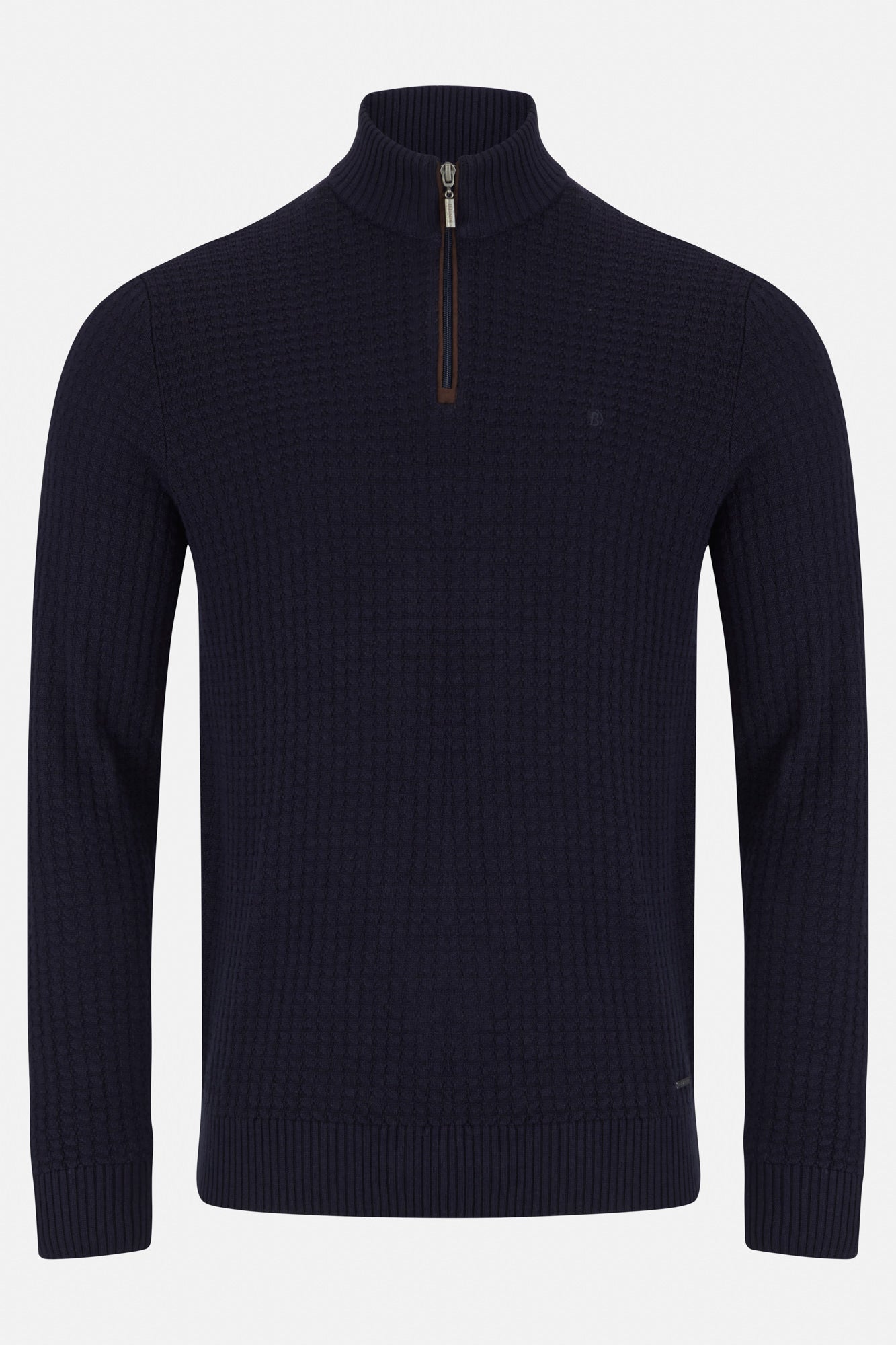 Gordon Qtr Zip Navy