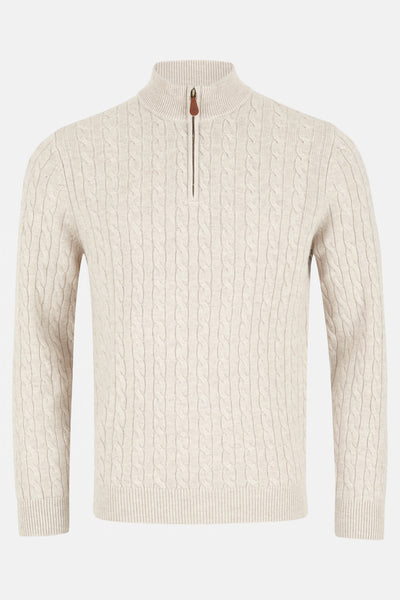 Grant Stone Cable Knit