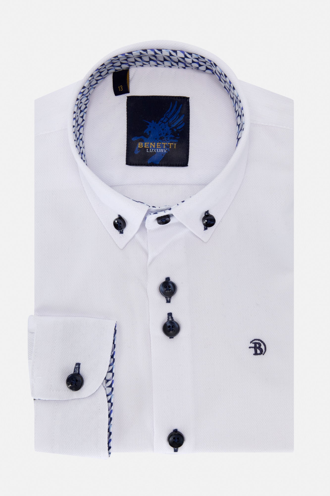 Boys Hudson White Shirt 