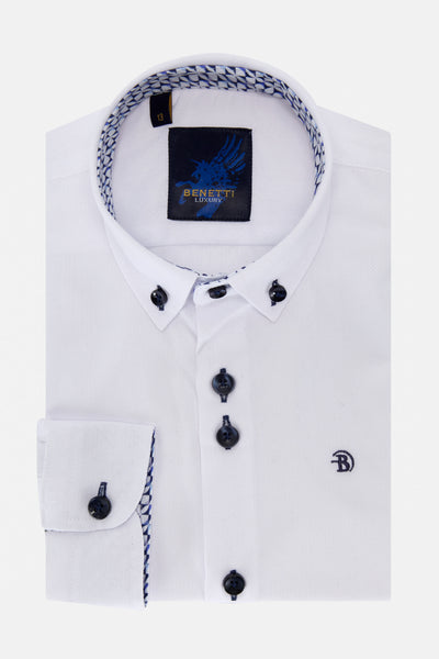 Boys Hudson White Shirt