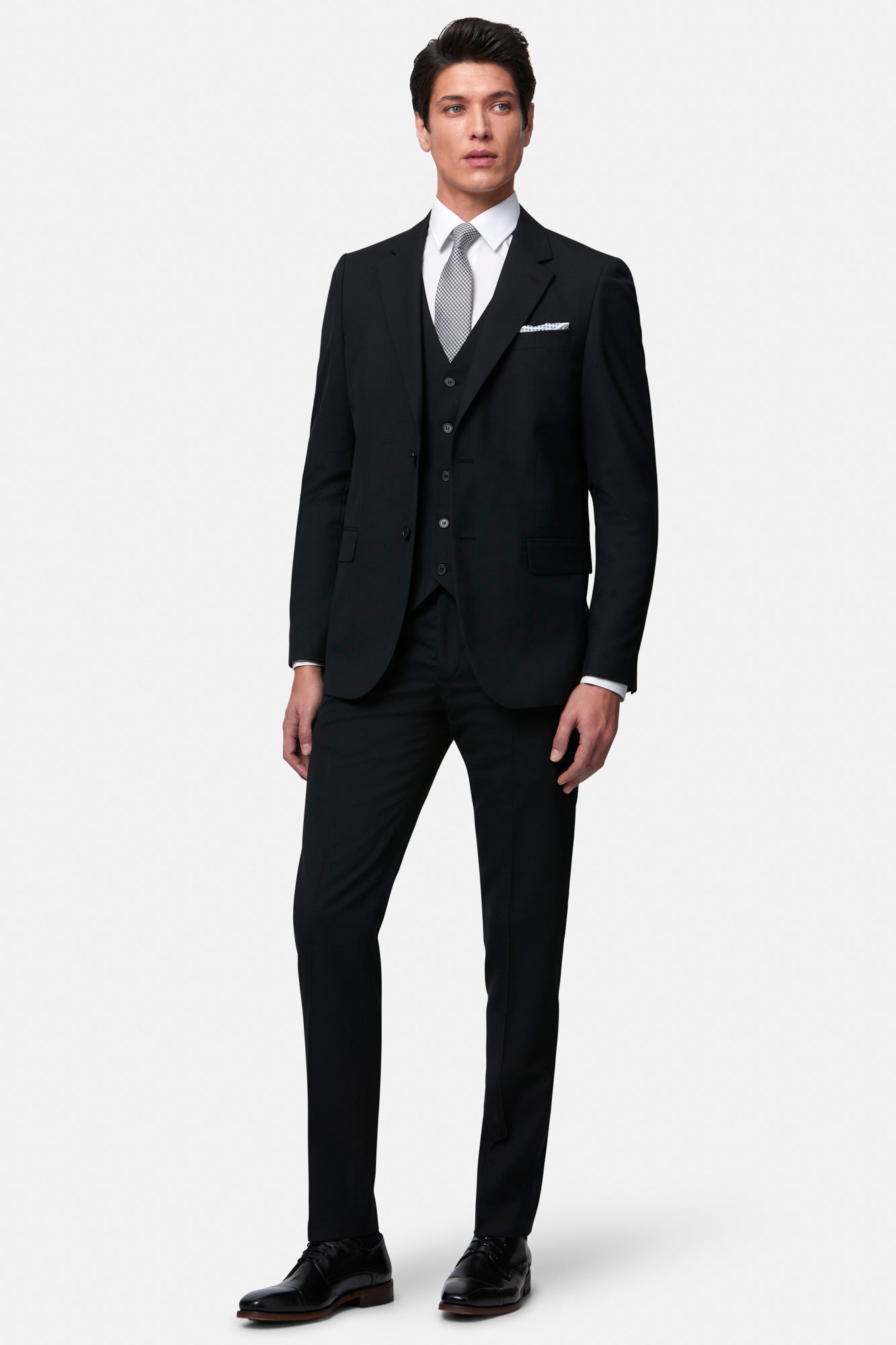 James Black 3 Piece Suit By Benetti Menswear 