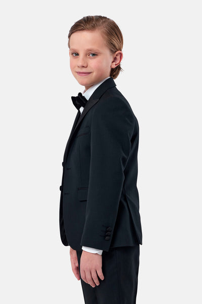 Boys James Black Tuxedo