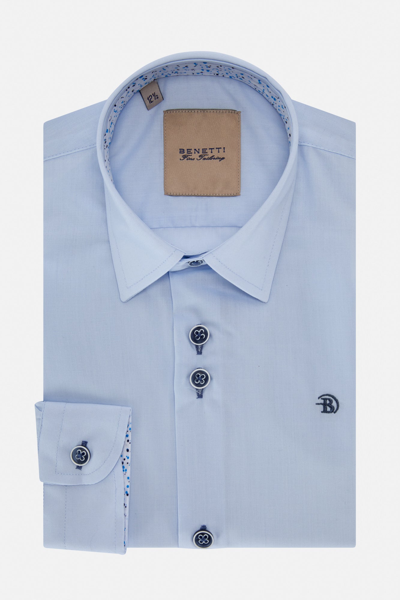 Benetti Boys Leo Sky Shirt 