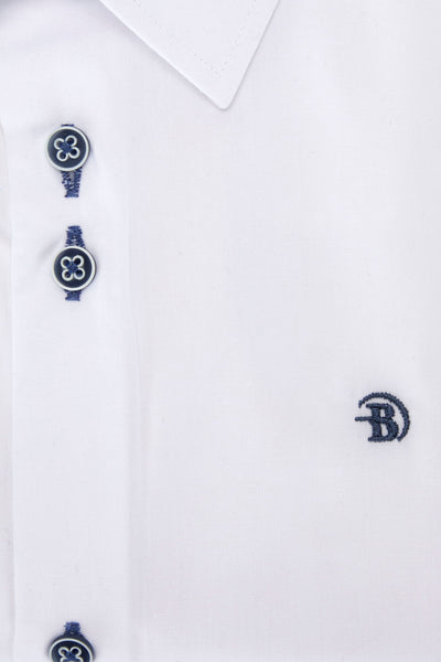 Benetti Boys Leo White Shirt