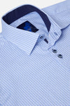 Luke Blue S/S Shirt By Benetti Menswear