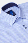 Luke Blue L/S Shirt By Benetti Menswear