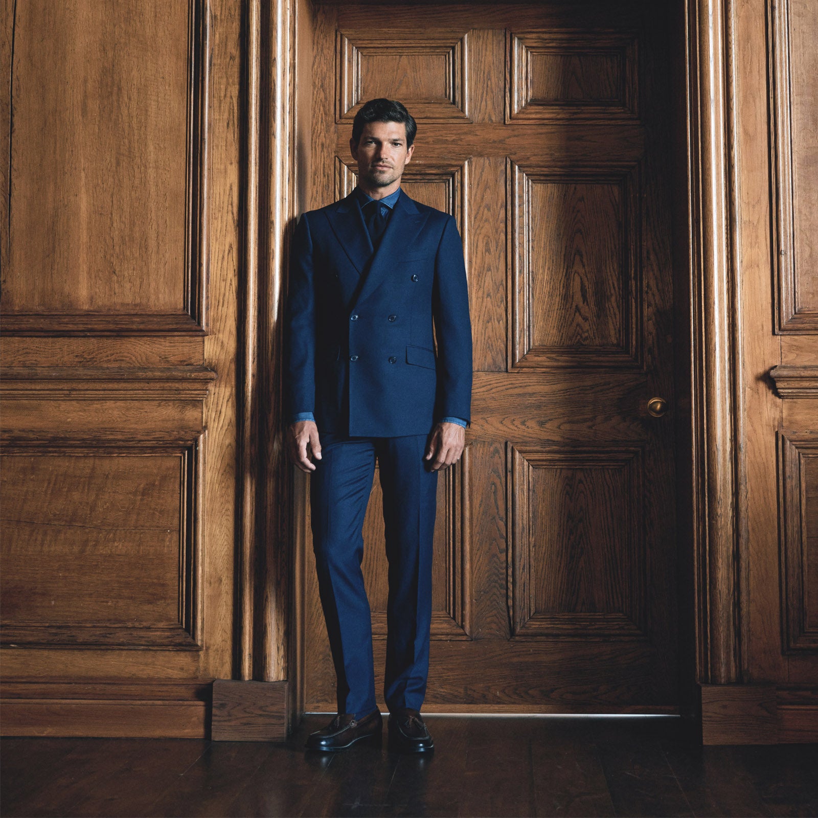 Marco DB Navy Suit By Benetti Menswear 02 