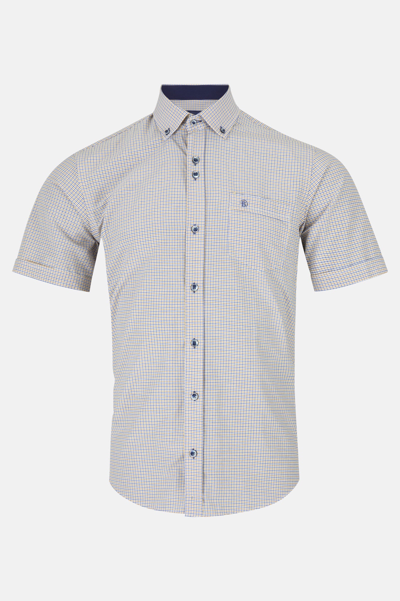 Milo Lemon Short Sleeve Shirt By Benetti Menswear 