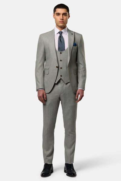 Nicky Sage 3PC Slim Fit Suit 03