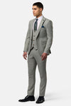 Nicky Sage 3PC Slim Fit Suit 04