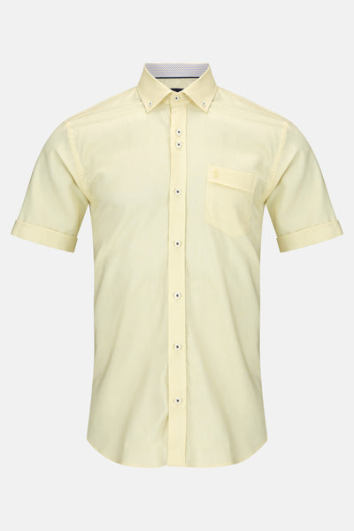 Noah Lemon Short Sleeve Shirt By Benetti Menswear