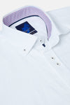 Noah White L/S Shirt By Benetti Menswear