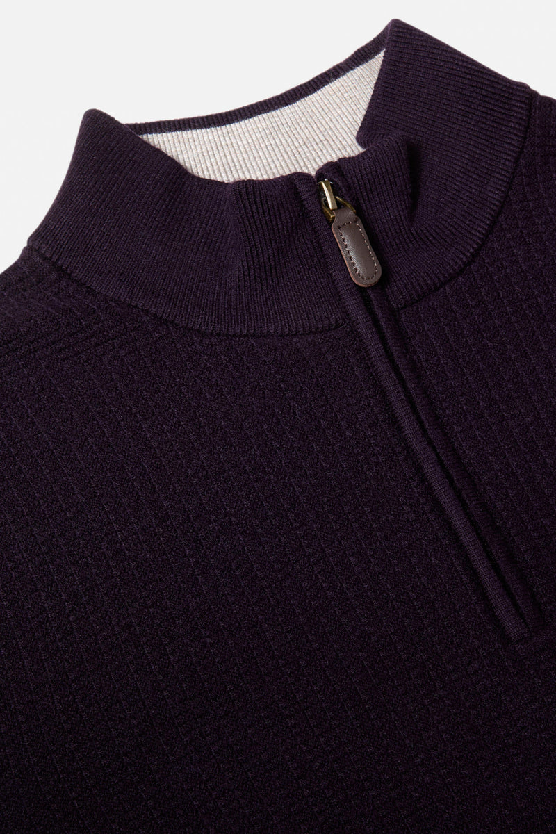 Oliver Grape Qtr Zip