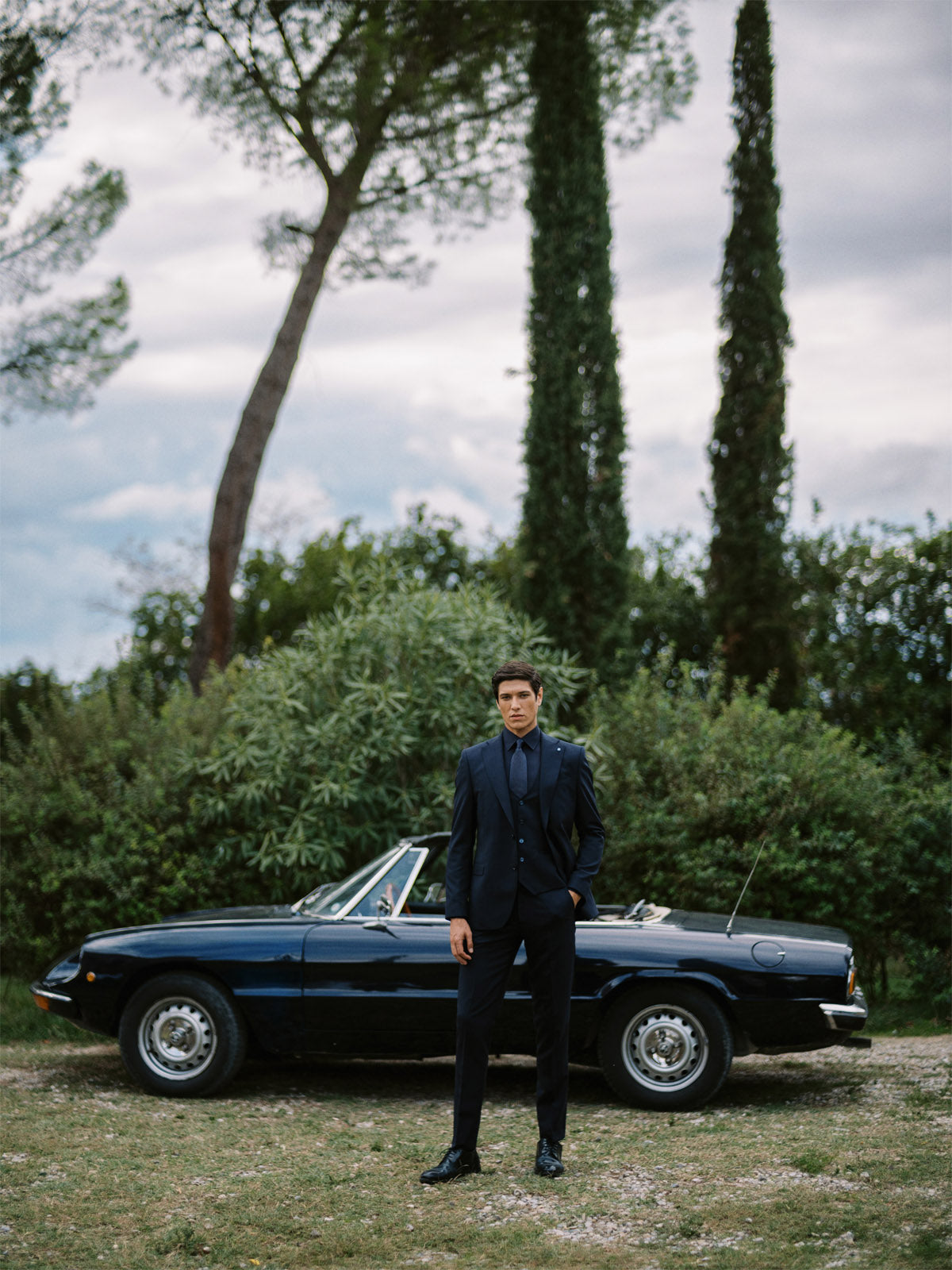 Palermo Navy Suit By Benetti Menswear 