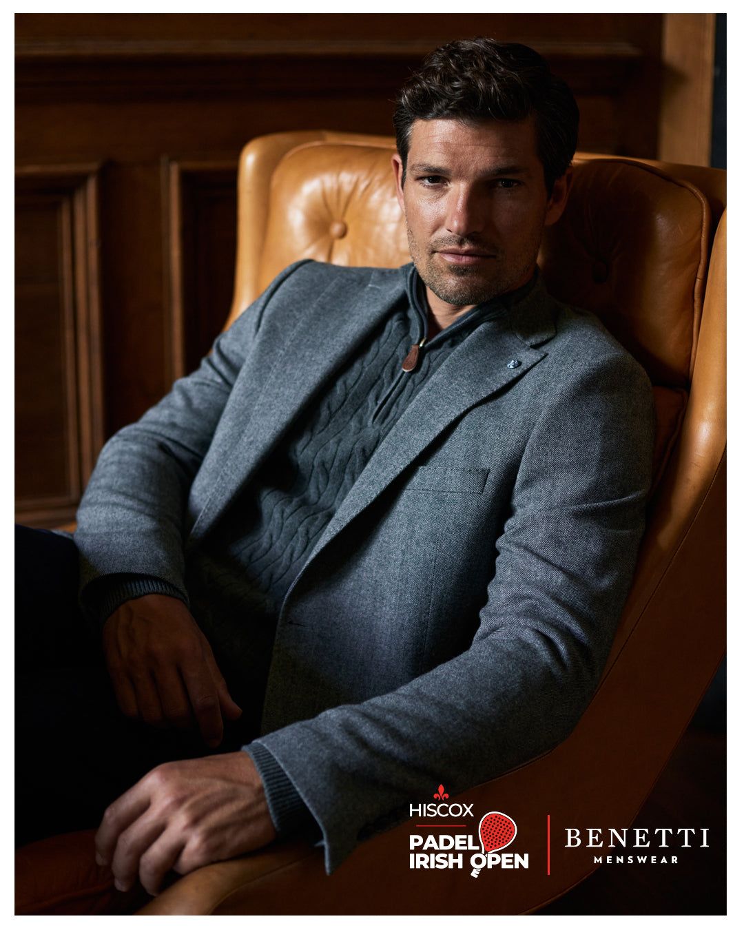 Padel Irish Open with Benetti Menswear 