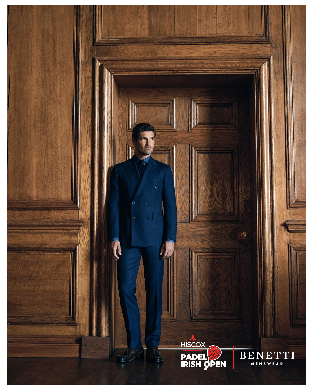 Padel Irish Open with Benetti Menswear 