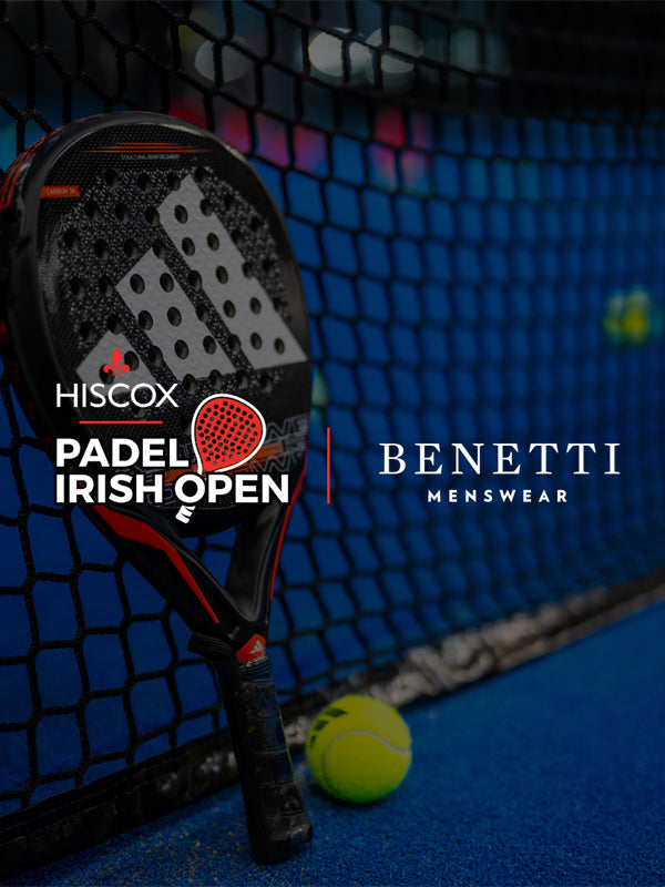 Benetti Menswear as Official Partner to Padel Irish Open 