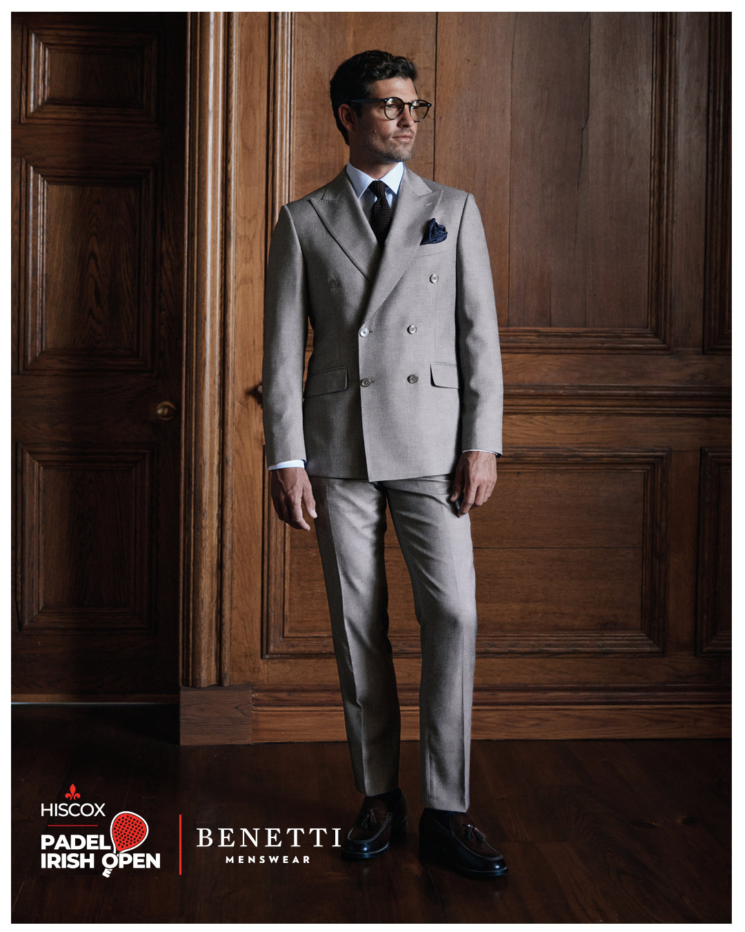 Padel Irish Open with Benetti Menswear 