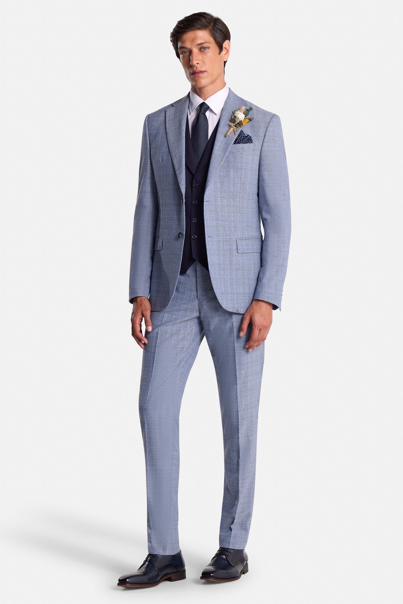 Phillip Blue 3 Piece Suit 