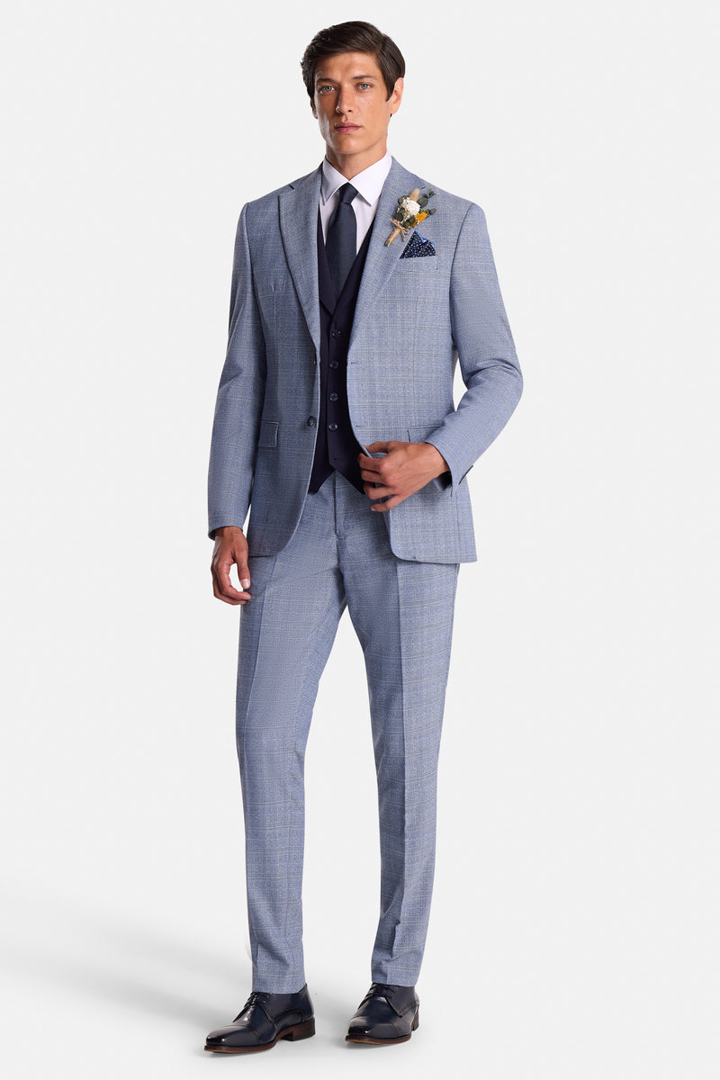 Phillip Blue 3 Piece Suit 