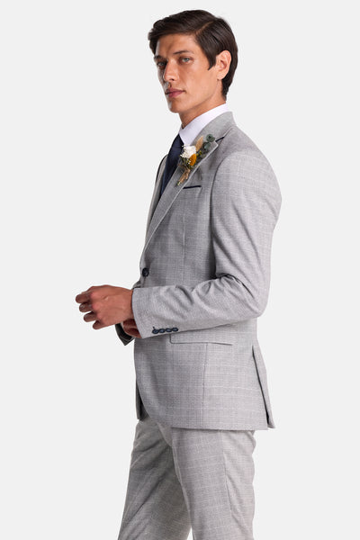 Phillip Silver 2 Piece Suit