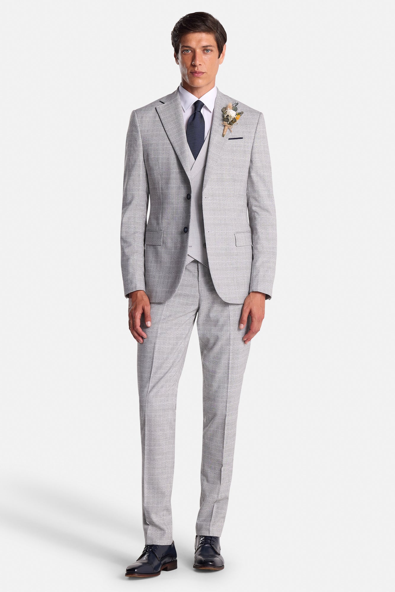 Phillip Silver 3 Piece Suit 