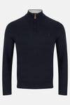 Quinn Navy Qtr Zip By Benetti Menswear
