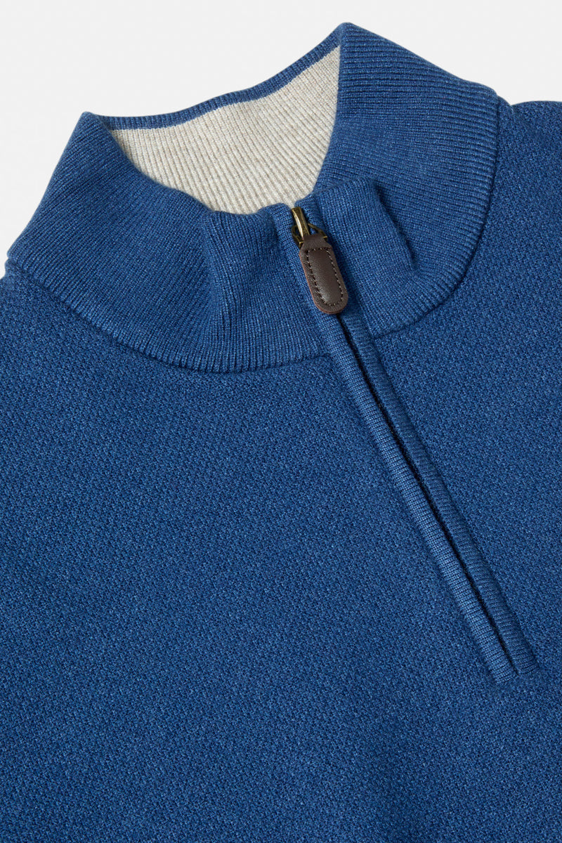 Quinn Indigo Qtr Zip