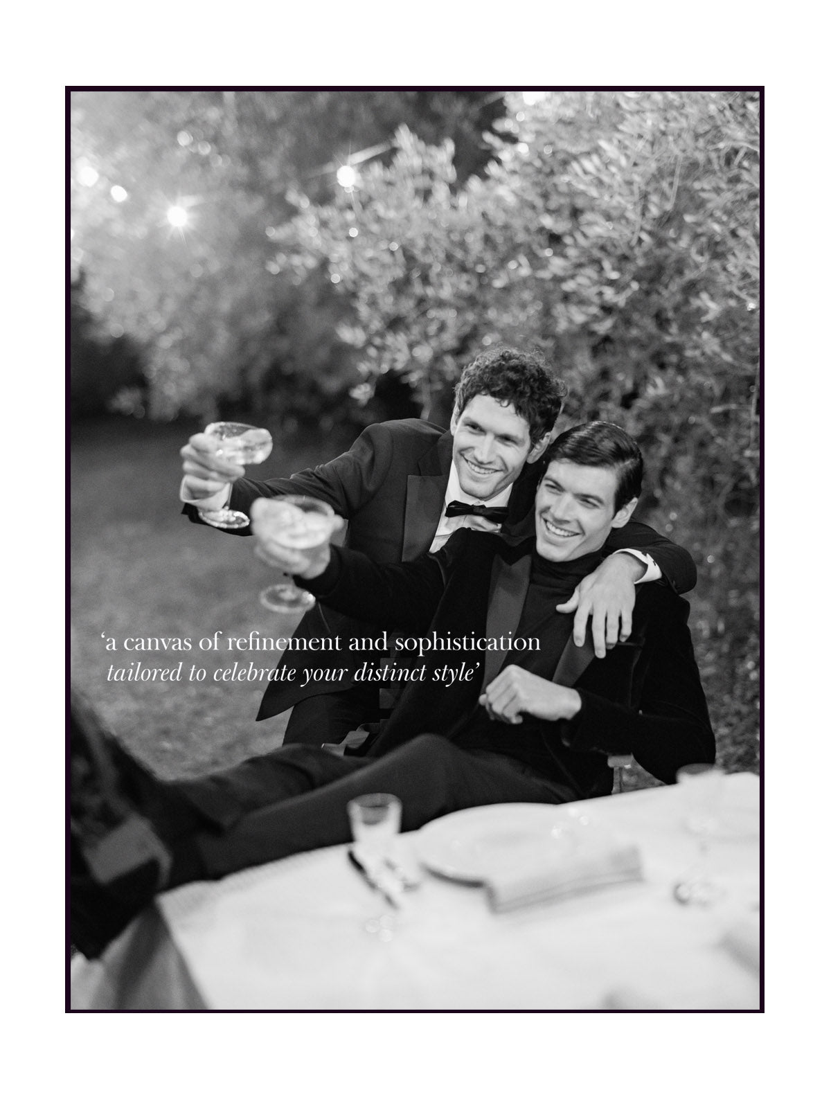 Black Tie Groomswear Style 