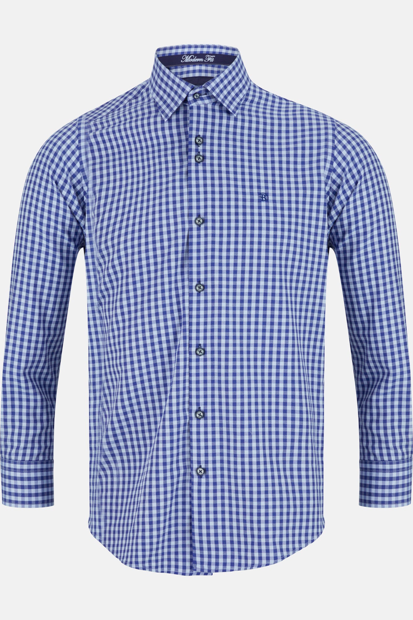 Rhine Blue Check Benetti Shirt 