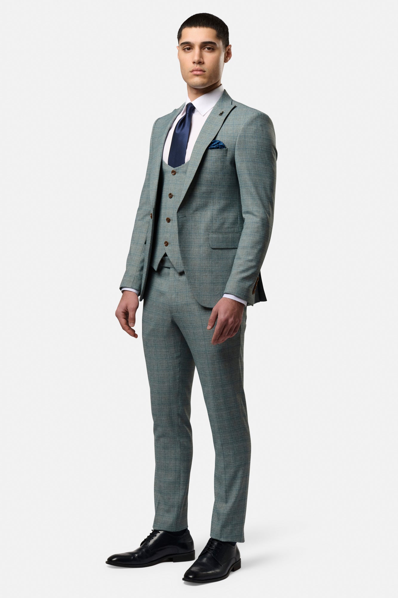 Scott Sage 3PC Slim Fit Suit 0
