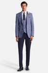 Simon Blue 3 Piece Suit