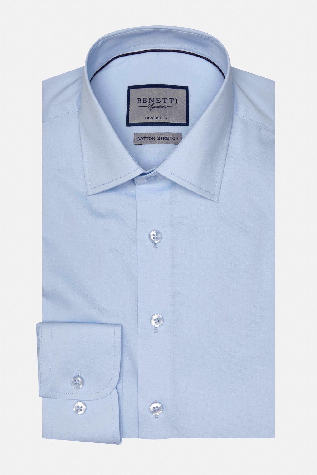 Tapered Oscar Sky Blue Shirt 