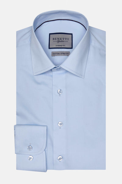 Tapered Oscar Sky Blue Shirt