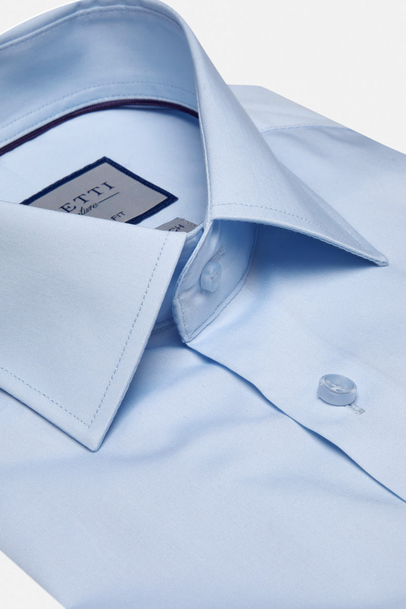 Tapered Oscar Sky Blue Shirt 