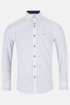 Theo Blue L/S Shirt By Benetti Menswear