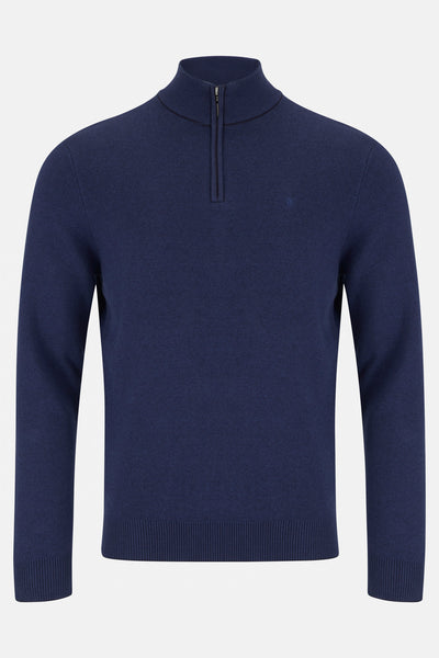 Verona Quarter Zip Indigo