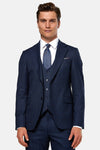 Haas Indigo 3 Piece Suit By Benetti Menswear
