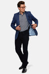 Havanna Blue Blazer By Benetti Menswear