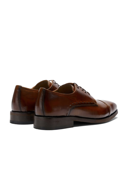 Arthur Cognac Shoe By Benetti Menswear