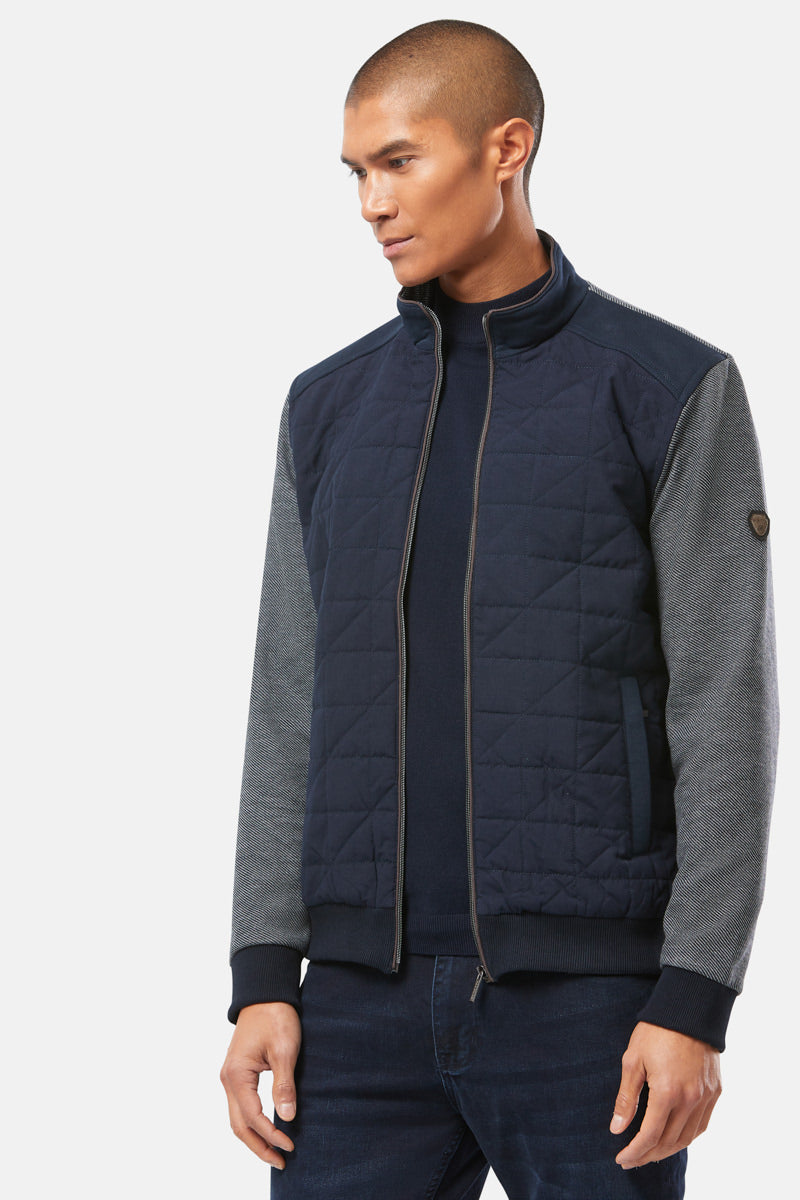 Adam Silver Hybrid Jacket By Benetti Menswear 