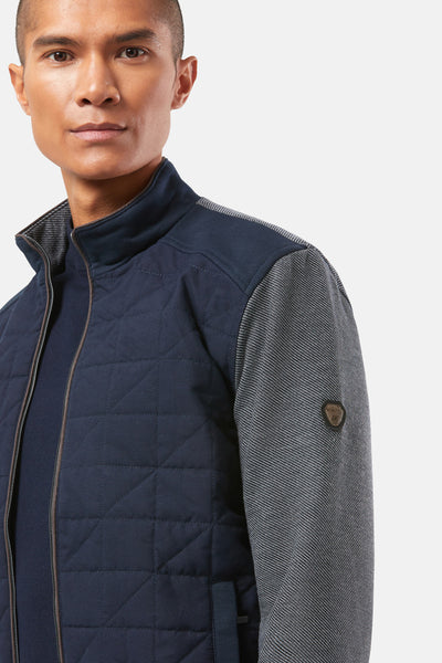 Adam Silver Hybrid Jacket By Benetti Menswear
