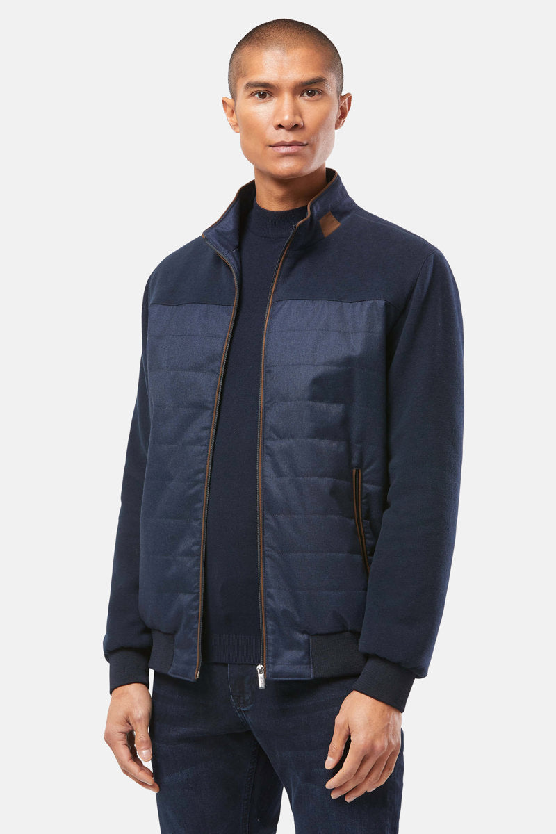 Floyd Navy Jacket By Benetti Menswear 