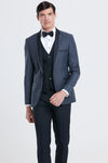 Elton Grey Tuxedo Wedding Jacket
